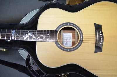 beautiful custom acoustic guitar